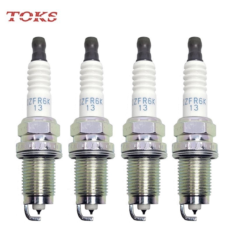 4pcs IZFR6K13 6774 Platinum Spark Plug สําหรับ Honda City Civic Accord Jazz Fit CR-V IZFR6K-13 คุณภา