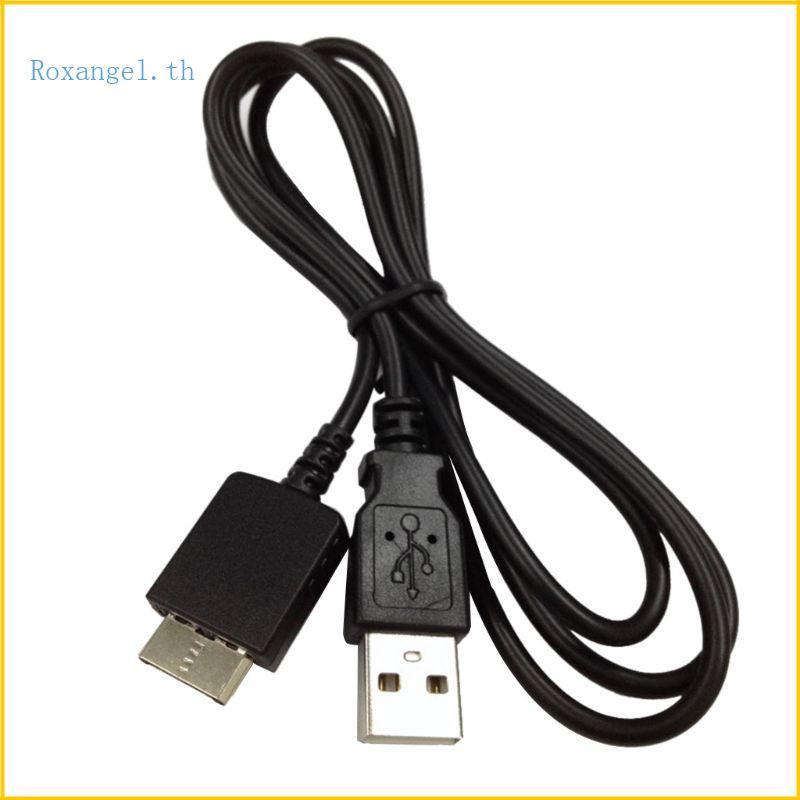 ROX Speed USB 2 0 Data Sync สายชาร์จสําหรับ WMC-NW20MU MP3 MP4 Player Twisted-คู่สายชาร์จ