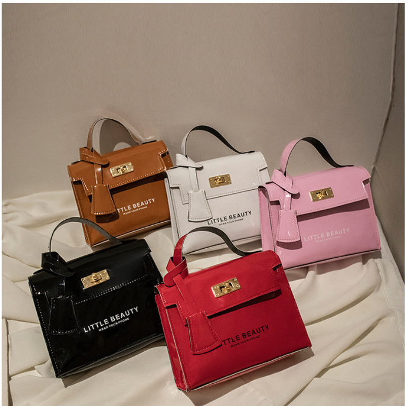 เวอร์ชั่นเกาหลี Kelly Bag Fashion All-Match Handbag Girl Bag