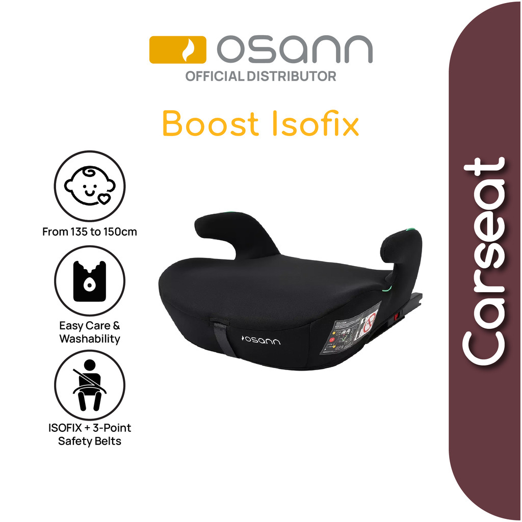 Osann Boost Isofix R129/03 ที่นั่งบูสเตอร์เปลือยจาก 135cm - 150cm