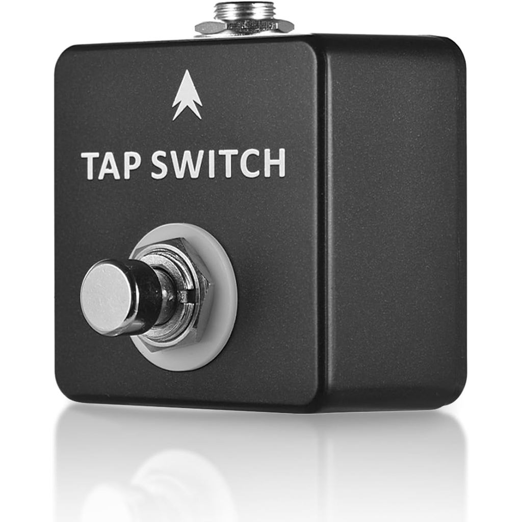 กีต้าร์ Footswitch Pedal TAP SWITCH PEDAL, Single Momentary Footswitch, สําหรับเอฟเฟกต์บนเวลา Pedal 