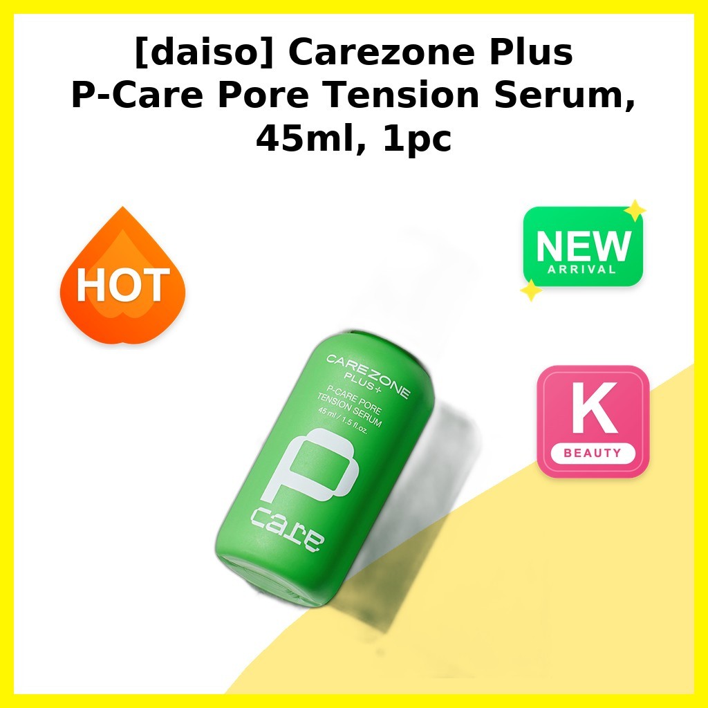 [daiso] Carezone Plus P-Care Pore Tension Serum, 45ml, 1pc / Korean Pore Serum / Refine Skin Texture