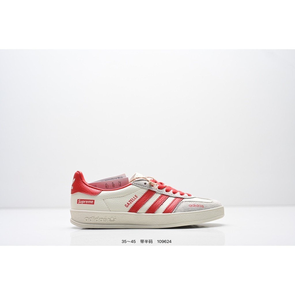 2026Adidas Samba Mens Womens Skateboard Shoes รองเท้าสเก็ตบอร์ด Trefoil รองเท้าผู้ชายรองเท้าผู้หญิง 