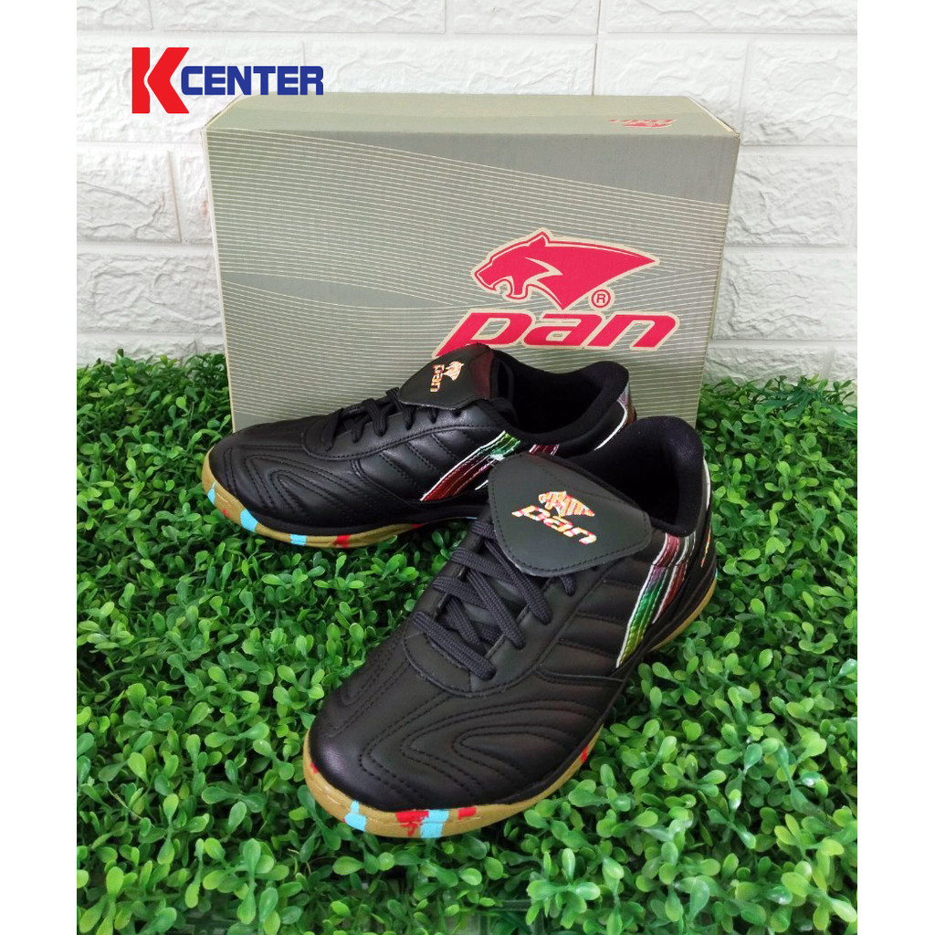 PAN รองเท้าฟุตซอล รุ่น WAVE II RAINBOW (PF-14WB) Size 39-45 หนังวัว