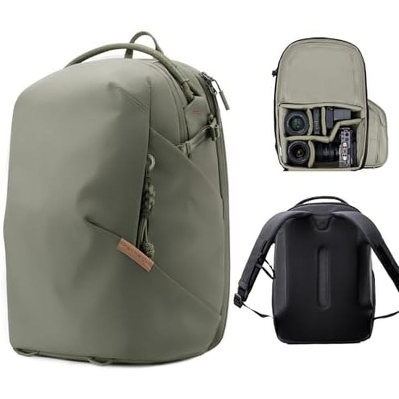 PGYTECH OneGo Lite 22L กระเป๋าเป้สะพายหลังกล้องกันน้ํา DSLR/กระจกสําหรับ Sony/Canon/Fujifilm, Drone 