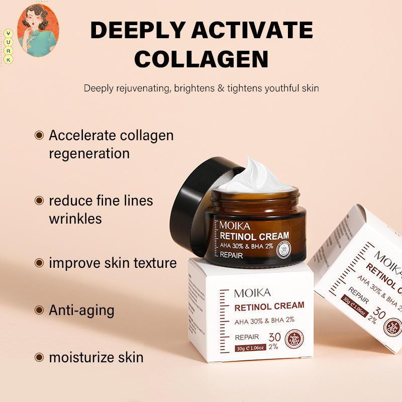 [VURK] Retinol Face Cream ช่วยลดสัญญาณผิวริ้วรอยเร่งคอลลาเจนปรับริ้วรอยยกกระชับการดูแลผิวที่ละเอียดอ
