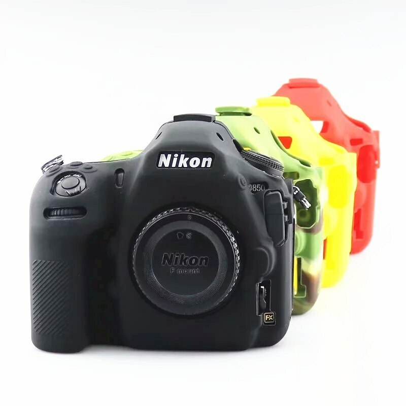 ยางซิลิโคนสําหรับ Nikon D810 D850 D7500 D3400 D3500 D750 D7100 Body Case ผิว