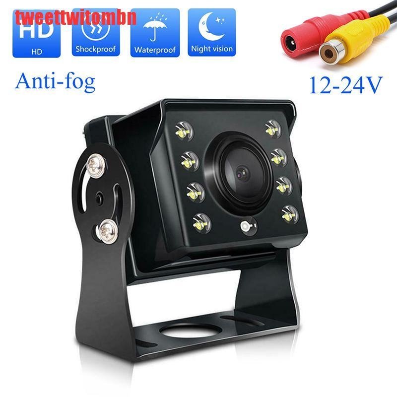 [tweettwitombn]Truck Bus Trailer RV Blind Spot Rear View Car Reverse AV Camera LED Night Vision