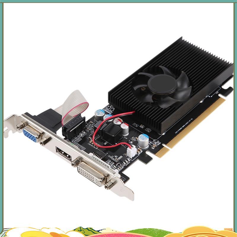 GT210 1GB DDR2 64Bit กราฟิกการ์ด PCIE 2.0 GPU - ใช้งานร่วมกับ DVI VGA Desktop Video Card