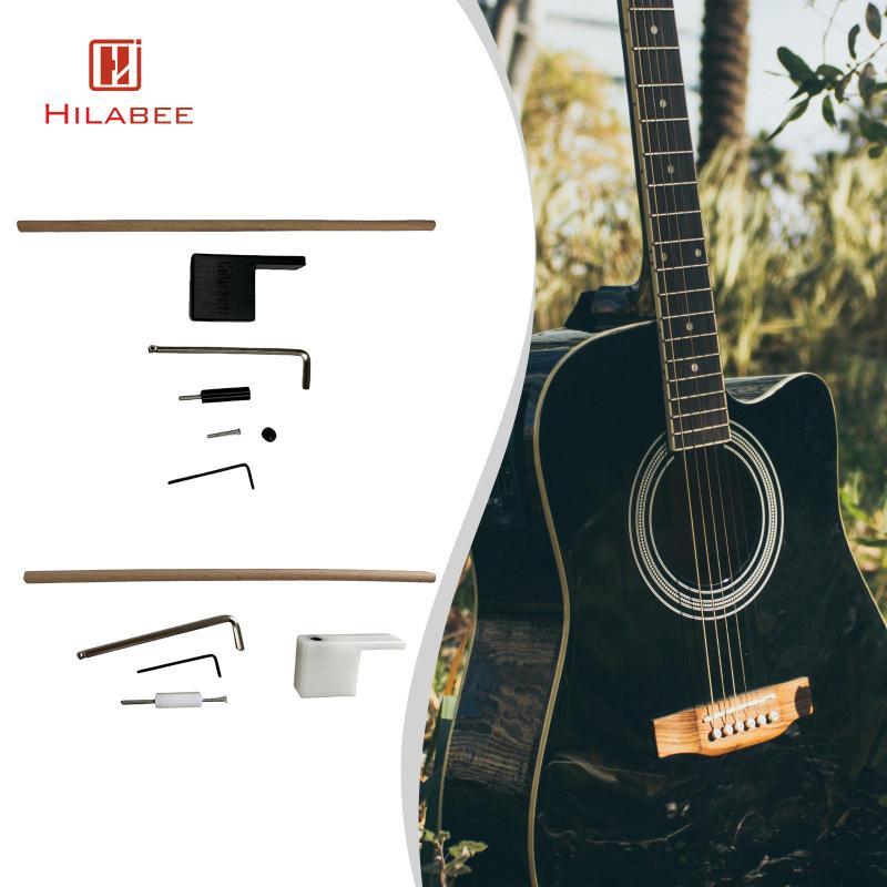 [hilabee] Professional กีตาร์สะพาน Pins อุปกรณ์ซ่อม Soundboard Volume Booster เครื่องมือสําหรับการบํ