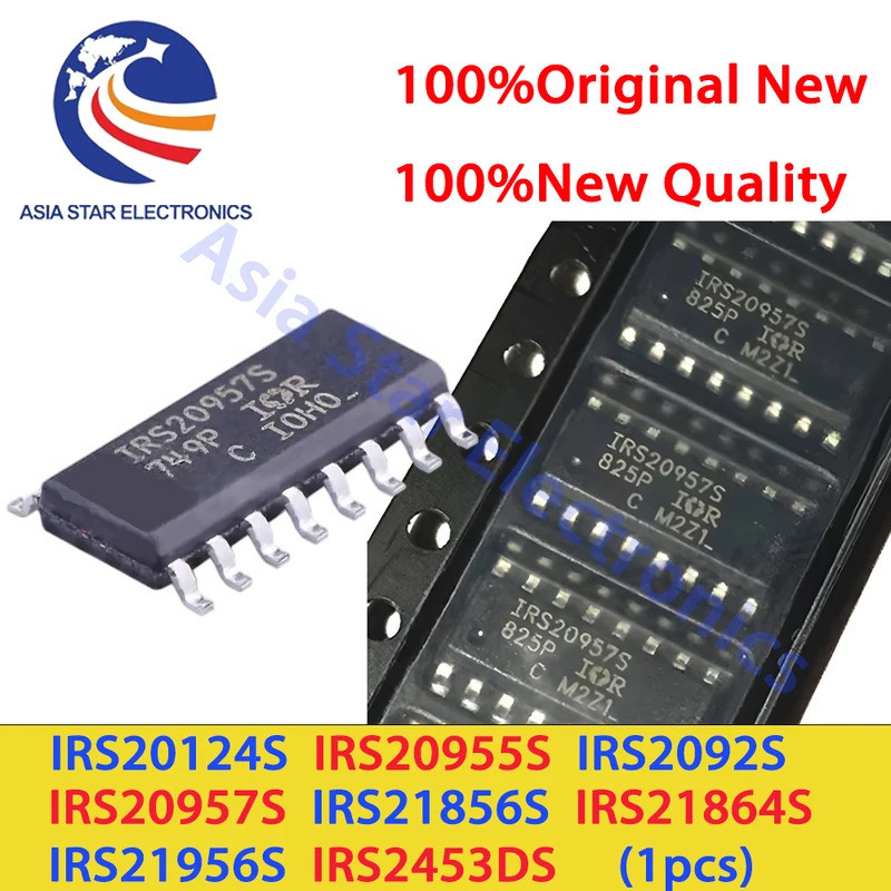 5PCS IRS20124S IRS20955S IRS2092S IRS20957S IRS21856S IRS21864S IRS21956S IRS2453DS IRS2092PBF ชิป I