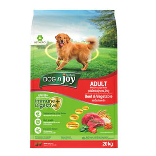 DOG n joy Complete กระสอบ ขนาด 20 กิโล (ด็อก เอ็นจอย คอมพลีท)