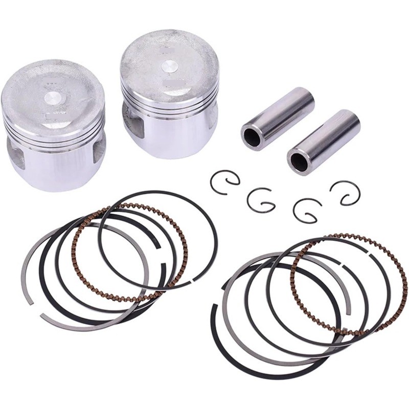 LF ชิ้นส่วนเครื่องยนต์รถจักรยานยนต์ 53mm Bore สําหรับ Honda CA250 CM250 CB250 CB CA ซม. 250 CMX250 D