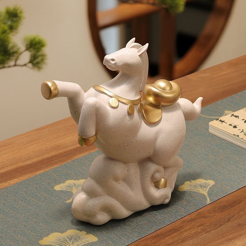 ม้าสำเร็จ ของแต่งบ้าน ตกแต่งบ้าน ตกแต่งห้อง ตกแต่งประตู ตกแต่งโต๊ะ ตกแต่งคาเฟ่ ของตกแต่ง แต่งบ้าน วัสดุเรซิน ของขวัญเปิดร้านย้ายบ้าน คุณภาพสูง ลักชัวรี