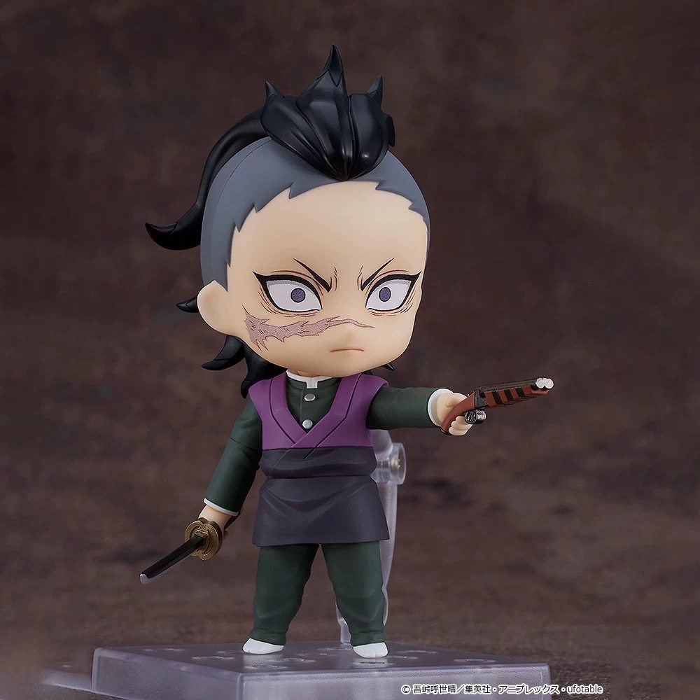 ของแท้ GSC Nendoroid Demon Slayer คอลัมน์ลม Immortal Kawa Genya รูป ob11 หัวเด็ก