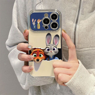 🌷Zootopiaส่งจากไทย เคสโทรศัพท์มือถือน่ารัก กันกระแทก สําหรับ…