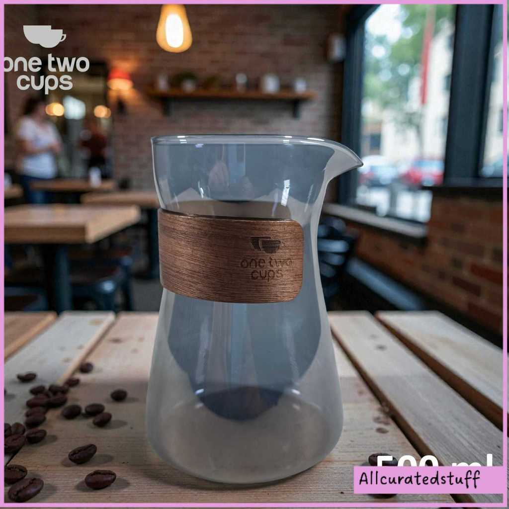 One Two Cups Coffee Pot Coffee Server เหยือกหยดเท 500ml - L1