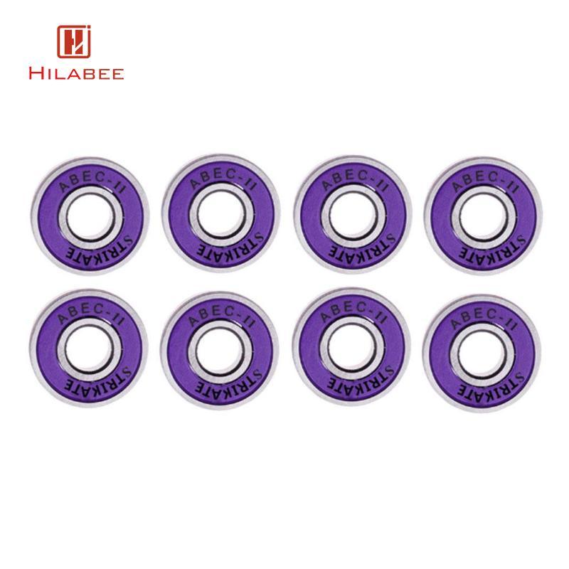 HILABEE 8 ชิ้น แบริ่งสเก็ตบอร์ด ABEC-9 ความเร็วสูง คุณภาพเยี่ยม