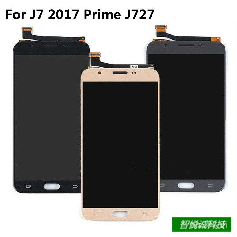 QXTO [คลังสินค้าพร้อมจัดส่งที่รวดเร็ว] เหมาะสําหรับ Samsung J7 2017 Prime Screen Assembly J727 โทรศั