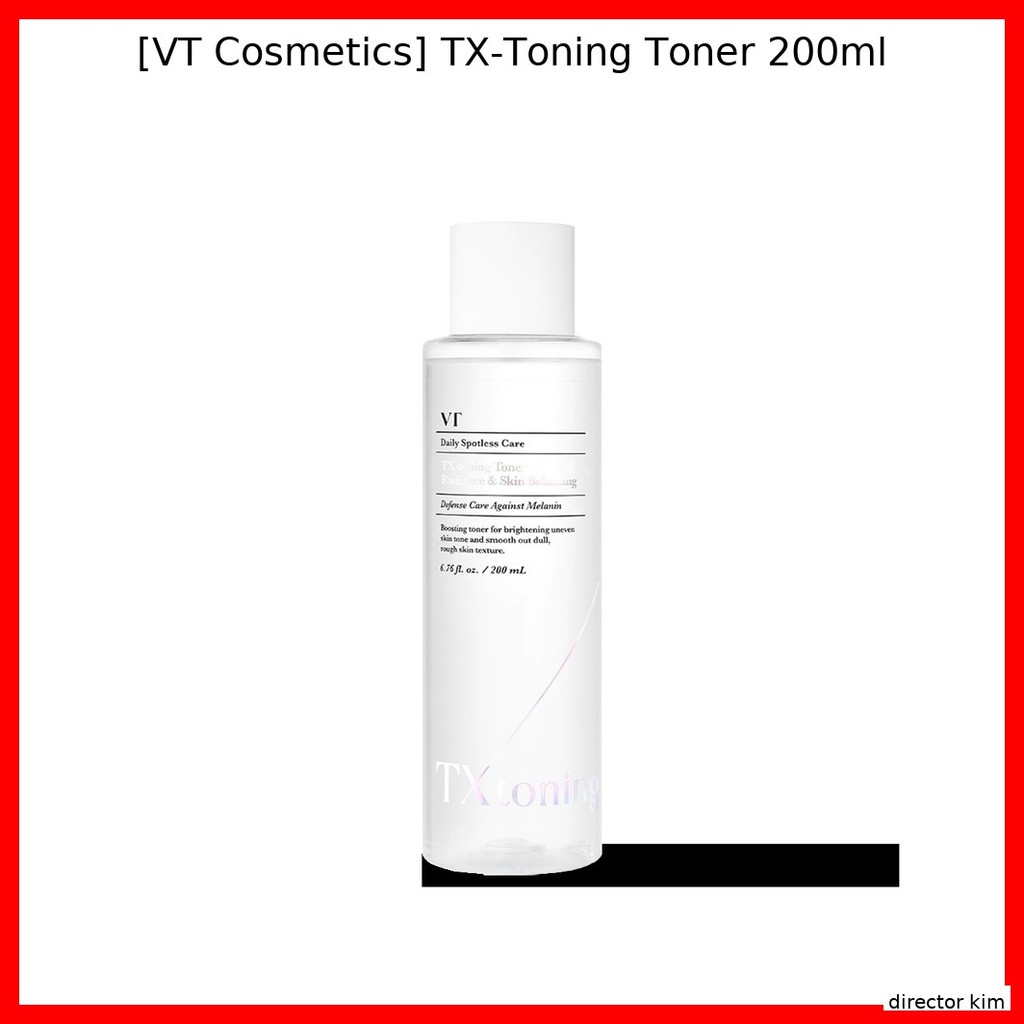 [VT Cosmetics] TX-Toning Toner 200ml / สดชื่น, Lightwei โดย director kim
