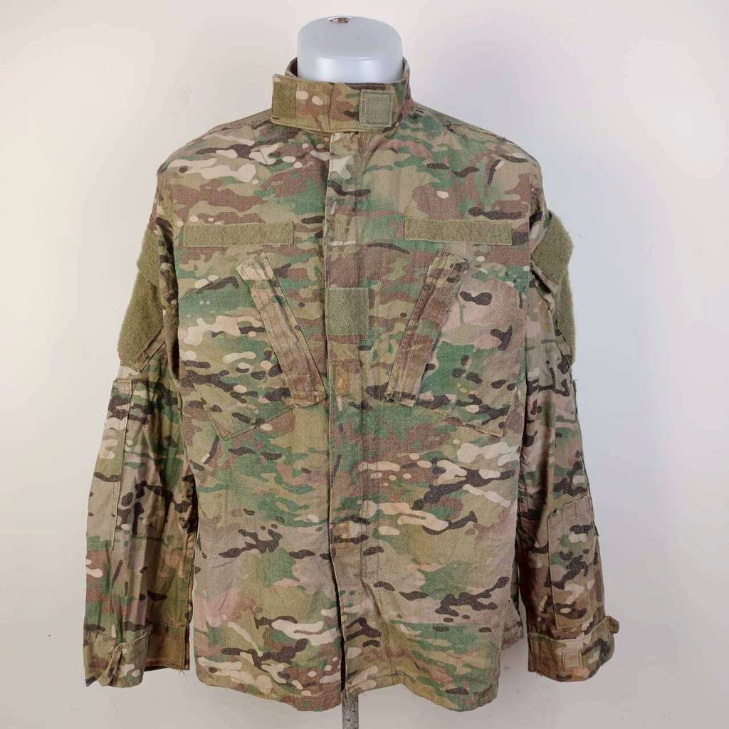 G658 🇱🇷 เสื้อทหารUS ลายMulticam ผ้าทนไฟ (ของแท้) อก 48 (อ่านรายละเอียดด้านล่างให้ครบ)