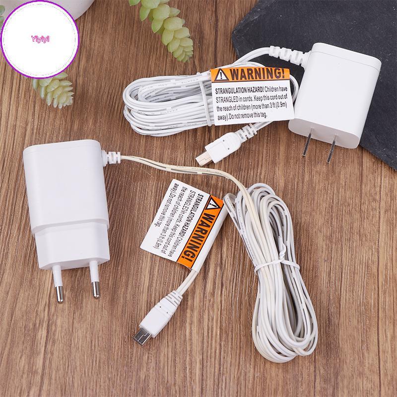Yiyi 110-240V Oril EU Power Adapter Charger USB Connector สําหรับ Baby Monitor VB601 VB603 VB605 เด็