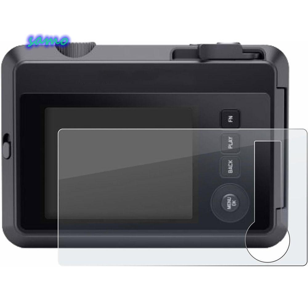 SAMO ฟิล์มป้องกันกล้องทันที, ตัวป้องกันหน้าจอความแข็ง 2.5D 9H, กระจกนิรภัย HD ป้องกันรอยขีดข่วนสําหร