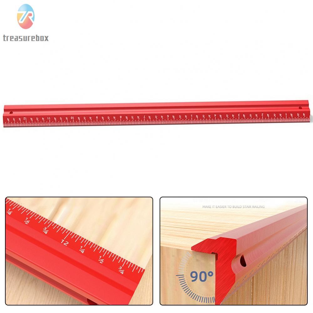 TRSBX❤️Aluminum Alloy Measuring Tool Metric And Inch Standards DIY Measuring Tool