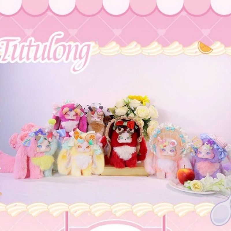 【พร้อมส่ง】tutulong ยกbox TUTULONG จุ่มในไลฟ์ กล่องสุ่ม Blind Box tutulong secret บันทึกดาวหวานน้ำผึ้