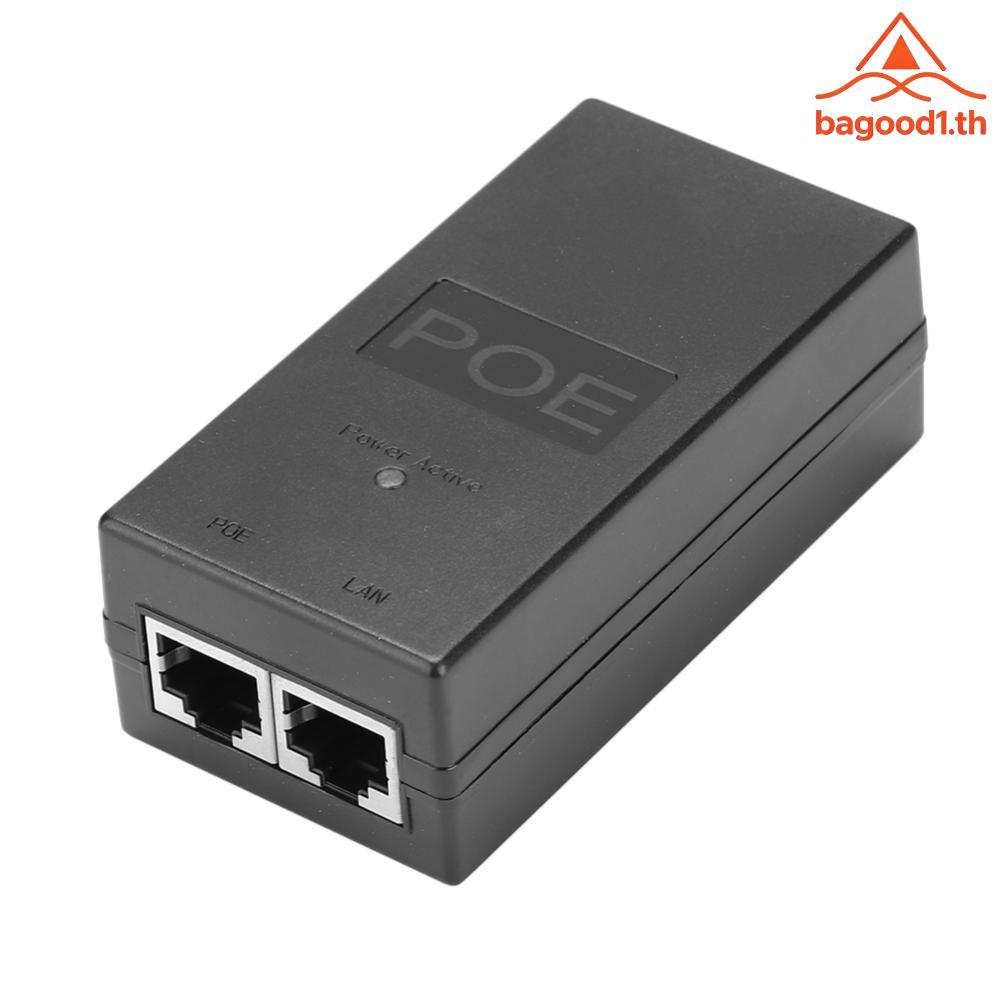 24V 0.5A 24W เดสก์ท็อป POE Power หัวฉีด Ethernet อะแดปเตอร์ปฏิบัติ Simple Power Supply กล้องวงจรปิดเฝ้าระวัง