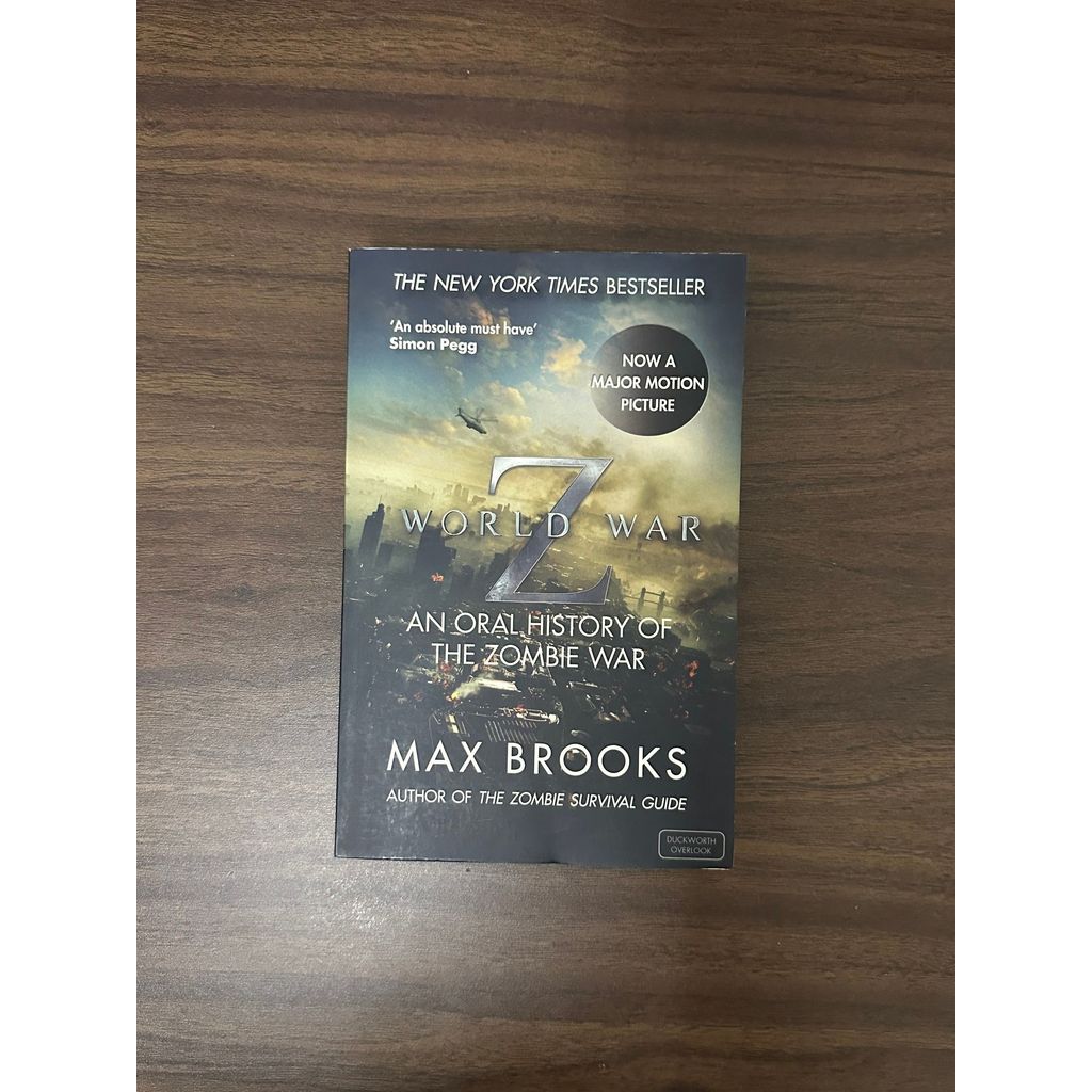[หนังสือมือสอง] World War Z: ประวัติศาสตร์ช่องปากแห่งสงครามซอมบี้ - Max Brooks [สภาพ: B]