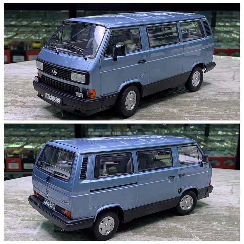 NOREV 1: 18 Volkswagen Multivan T3 T1 Van Bus โมเดลรถโลหะผสม