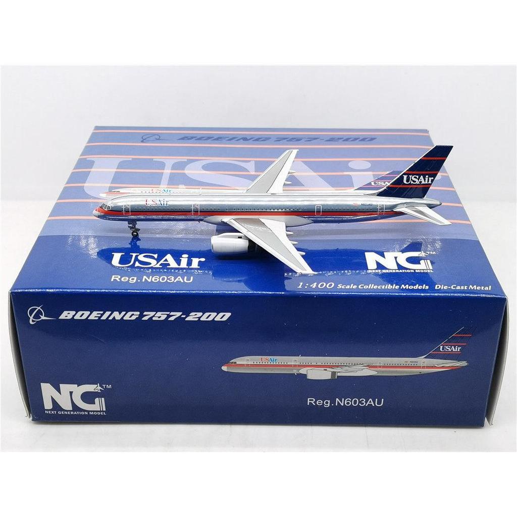 [] NG รุ่น 53097 1: 400 NG รุ่น 53097-200 N603AU โมเดลเครื่องบินโลหะผสม