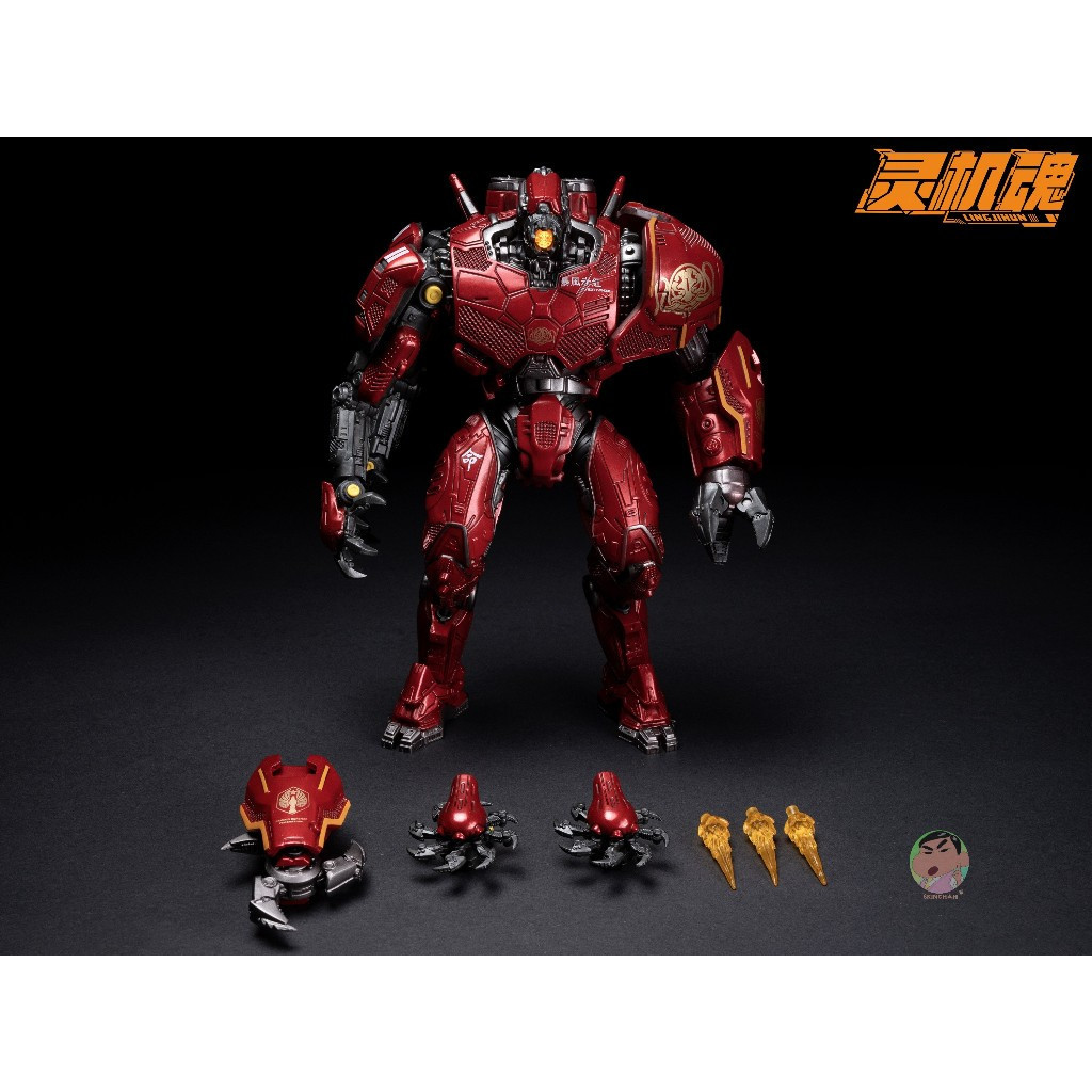 ( ⭕ PRE-ORDER) Lingjihun Pacific Rim Crimson Typhoon General Distribution Ver. Action Figure