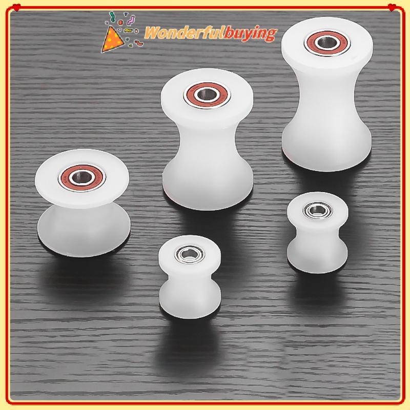 WBTH 1 ชิ้นไนลอน U-ร่องแบริ่ง Roller Tra ล้อท่องเที่ยว Roller สนับสนุน Roller หน้าต่างบานเลื่อนประตู