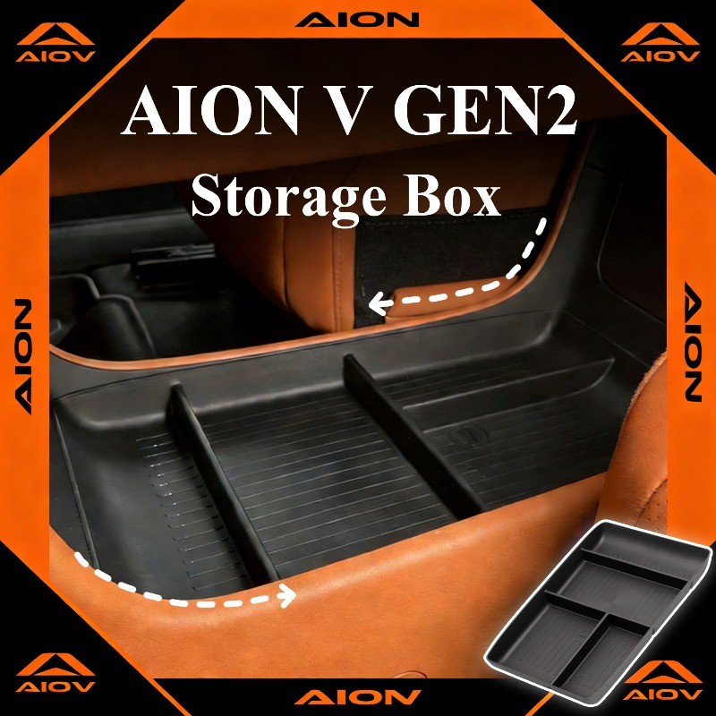 COD ที่เก็บของสำหรับ AION V GEN2 Storage Box กล่องเก็บของคอนโซลกลาง Gac AION V ev/gen2 SUV การชาร์จแบบไร้สาย ถาดเก็บรถ