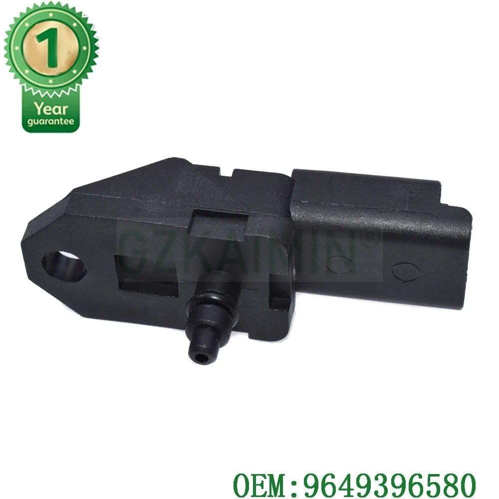 MASS AIR INTAKE TURBO เซ็นเซอร์แผนที่เพิ่ม 9649396580 6G9Q-9F479-AB 6G9Q9F479AB สําหรับ LAND ROVER ส