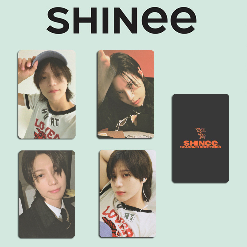 SHINee Combination Merchandise Random Photocard Taemin Taemin Photocard SEASONS GREETS2026.1.20