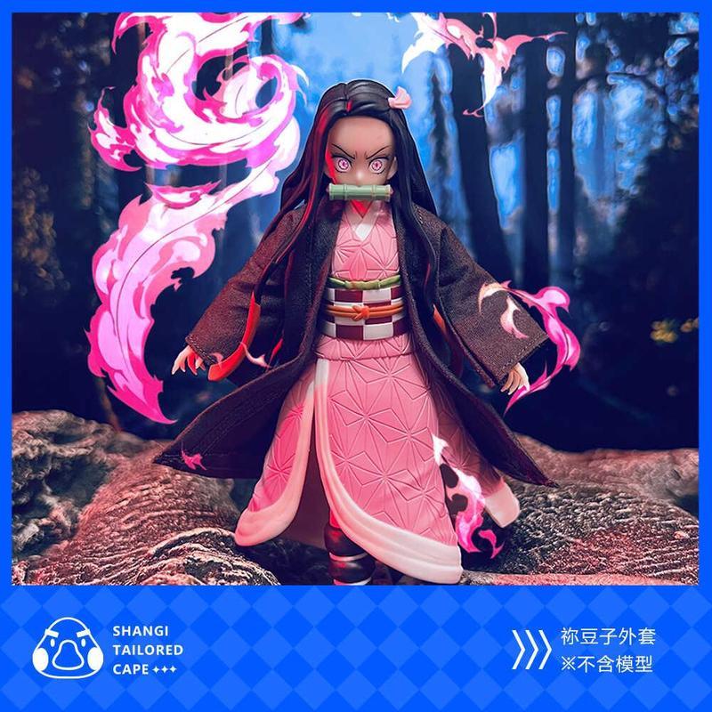 [เสื้อคลุมshangi] SHF Demon Slayer Kamado Nezuko Tanjiro เสื้อผ้าผ้าไม่มีรุ่น