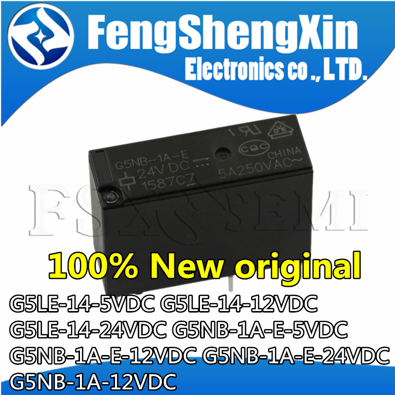 10 G5LE-14-5VDC G5LE-14-12VDC G5LE-14-24VDC G5NB-1A-5VDC G5NB-1A-E-12VDC G5NB-1A-24VDC G5NB-1A-12VDC
