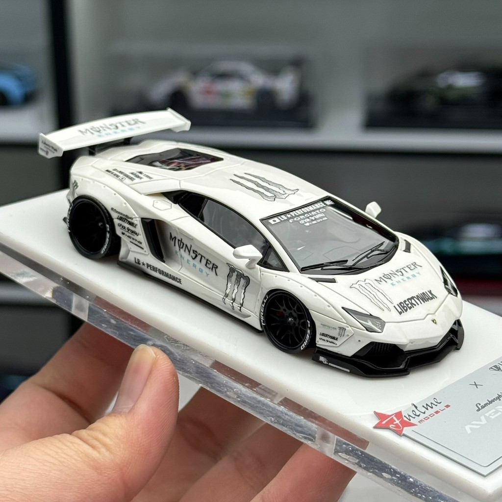 [คลังสินค้าพร้อม] Fuelme Fuelme 1: 43 Lamborghini Modified Car Model 50th Anniversary LP700 AVENTARO