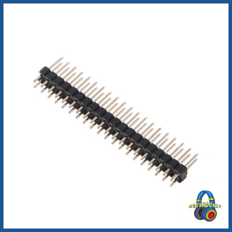 MOON 2 54 มม. 2x20 Pin Break-away Dual Male Header Pin สําหรับ Zero GPIO