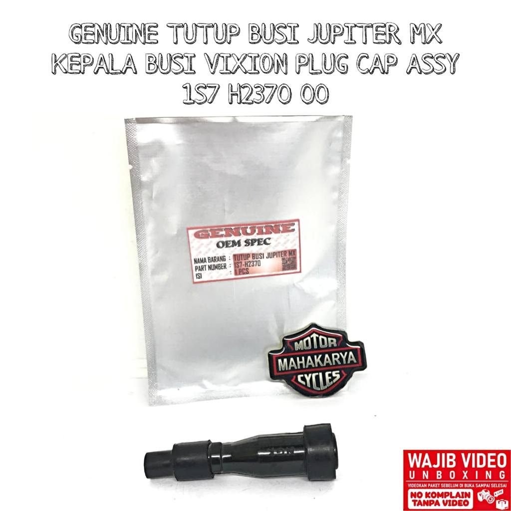 ของแท้ JUPITER MX SPARK PLUG CAP VIXION PLUG CAP ASSY 1S7 H2370 00