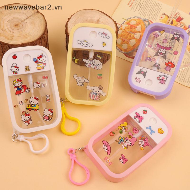 ใหม่ 50ml Anime Perfume Bottle Travel Portable Cartoon Press Bottle .