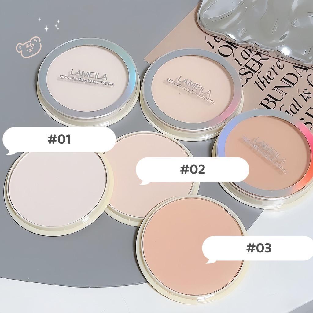 my-shop:  แป้งอัดแข็ง เนื้อเนียนละเอียด ควบคุมความมันส่วนเกิน-อัดแข็งติดทนนาน-ปกปิดรูขุมขน - รูปที่ 6