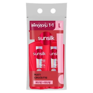Sunsilk ซันซิล แชมพู ไดมอนด์ ไชน์ แอคทีฟ-อินฟิวส์ชั่น 325 มล.แพ็คคู่