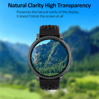 2-5ชิ้น ฟิล์มกันรอย Amazfit Active Max ฟิล์มยืดขอบโค้งกันรอยขีดข่วน อุปกรณ์ป้องกันหน้าจอ