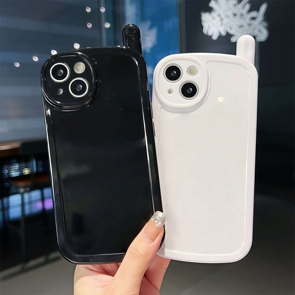 เคสไอโฟน11 โทรศัพท์มือถือวินเทจสุดสร้างสรรค์ For IPhone 13 14 16 12 15 17 Pro Max 16E 15 14 16 Plus X XS XR 6s 7 8 Plus