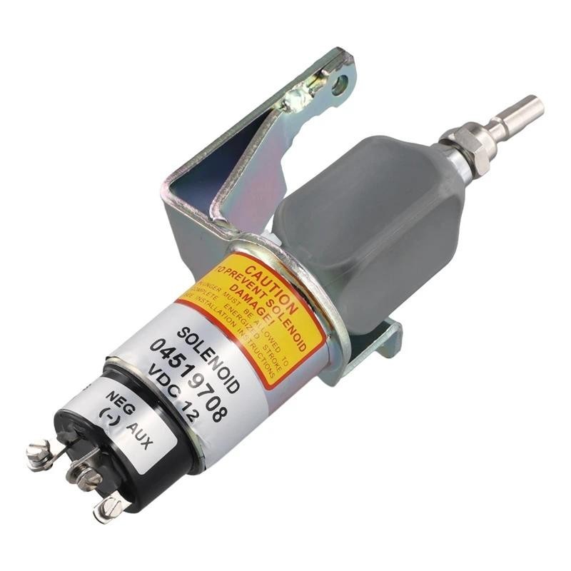 โซลินอยด์ปิดเครื่อง 12V 04159708 0415-20708 สําหรับเครื่องยนต์ Deutz BF4L913 BF6L913 F3L913 F3L912 F