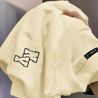 TeeTwoOneเสื้อยืดชายOversize ผ้าCOTTON100%ลาย "FASHION" เนื้อผ้าเกรดพรีเมียม คอกลม ใส่สบาย【COD】